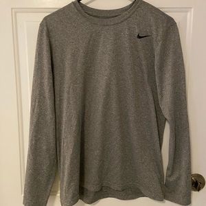 Nike Medium Grey Dri-Fit Shirt